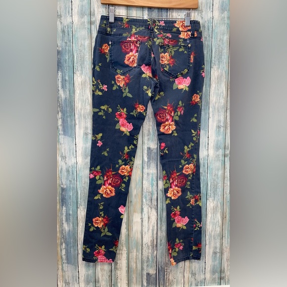 Vintage Wallflower Floral Print Jeans - Picture 2 of 2